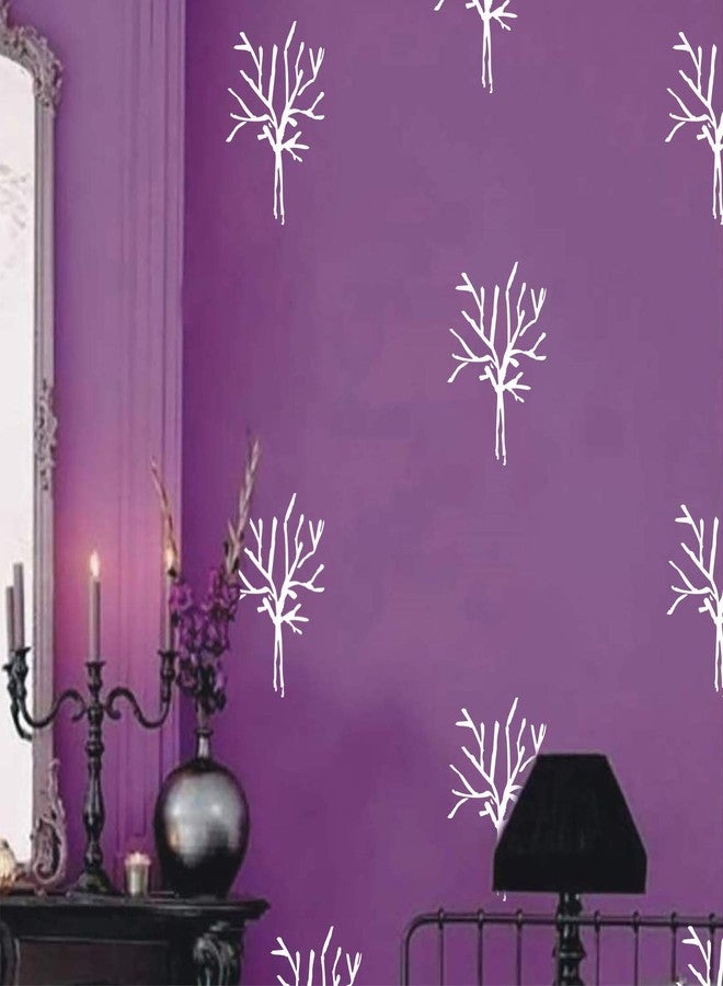 بيرجر استنسل بلاستيكي من بيرجر بينتس بتصميمات أوراق الشجر الحريرية، مقاس 7.87 × 7.87 بوصة (متعدد الألوان، عبوة من قطعتين) - Image 4